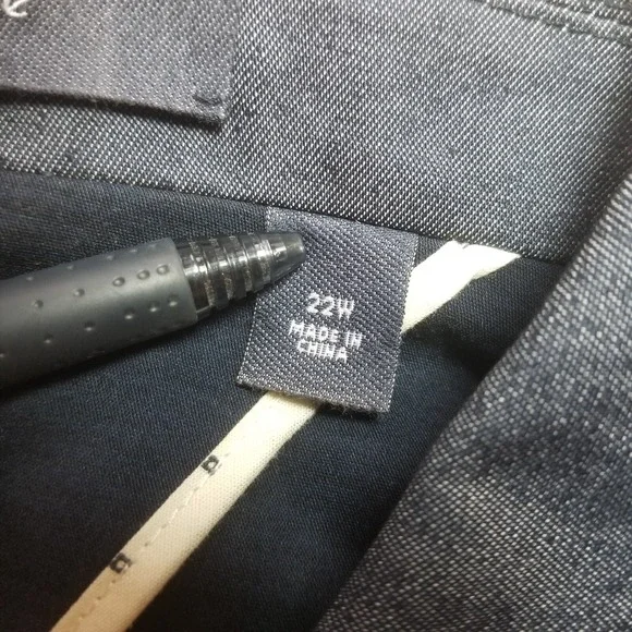 NWT Liz Claiborne Denim Jacket 3 Button Front Women Career 22W Stretch - Picture 3 of 13